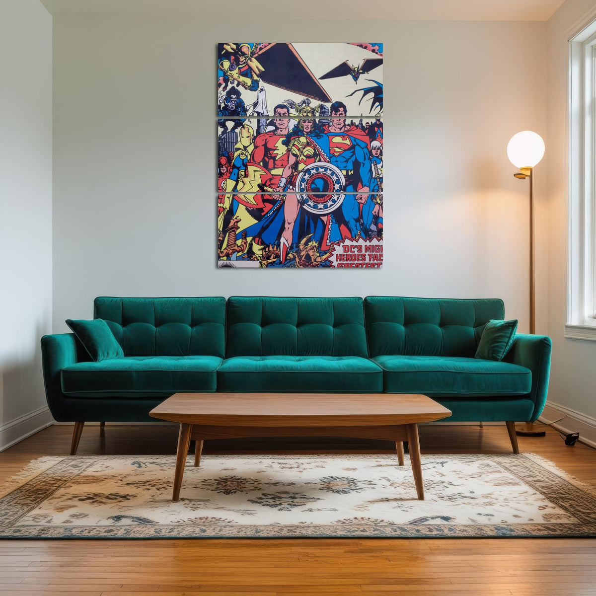 DC Superhero Comic Wall Art