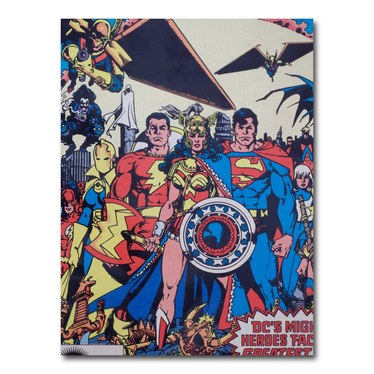 DC Superhero Comic Wall Art