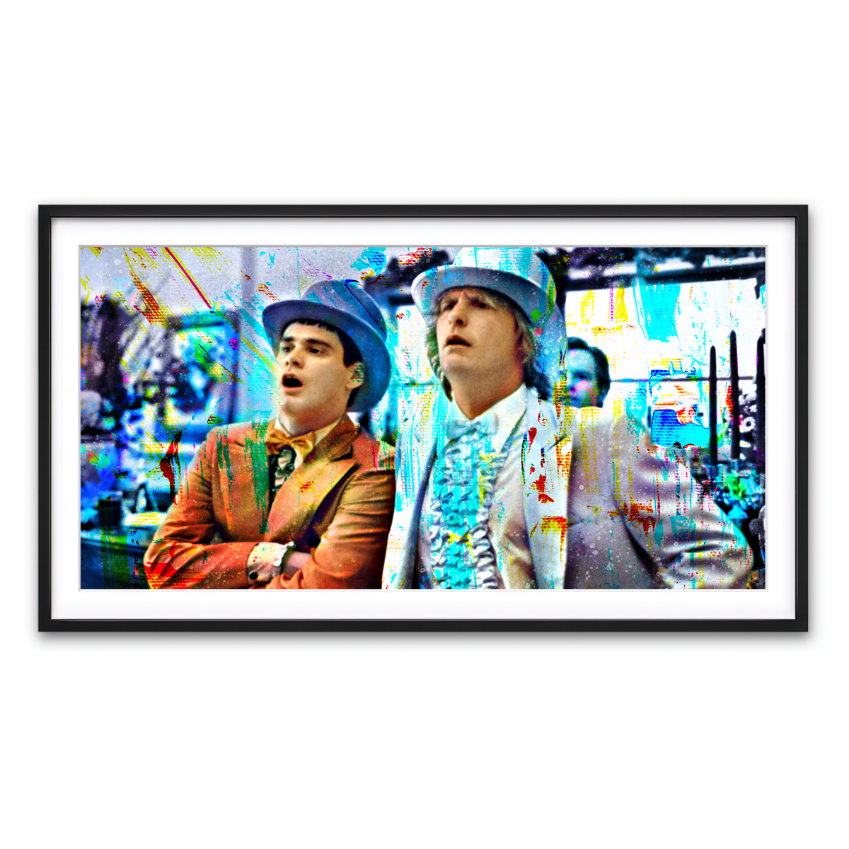 Framed Print 2x1 Black