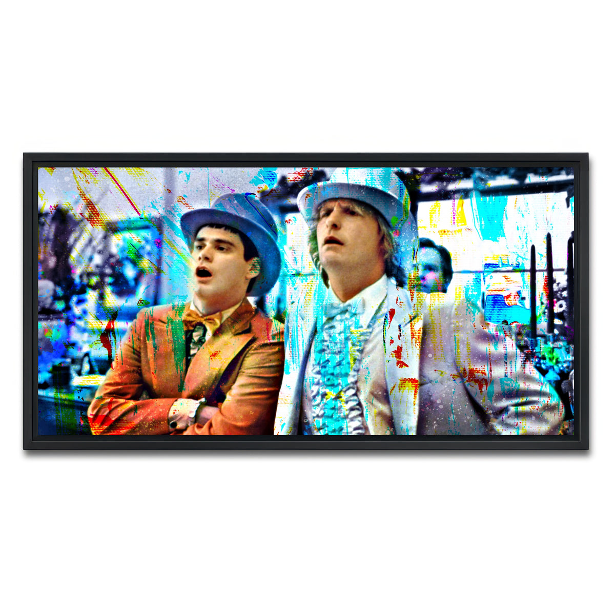 AUTO-MOCKUP WHITE | Dapper Harry & Lloyd | 1 Piece | Black Framed Canvas | group=2x1