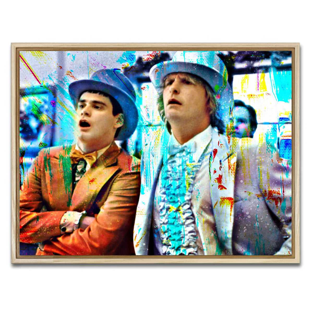 AUTO-MOCKUP WHITE | Dapper Harry & Lloyd | 1 Piece | Natural Framed Canvas | group=4x3