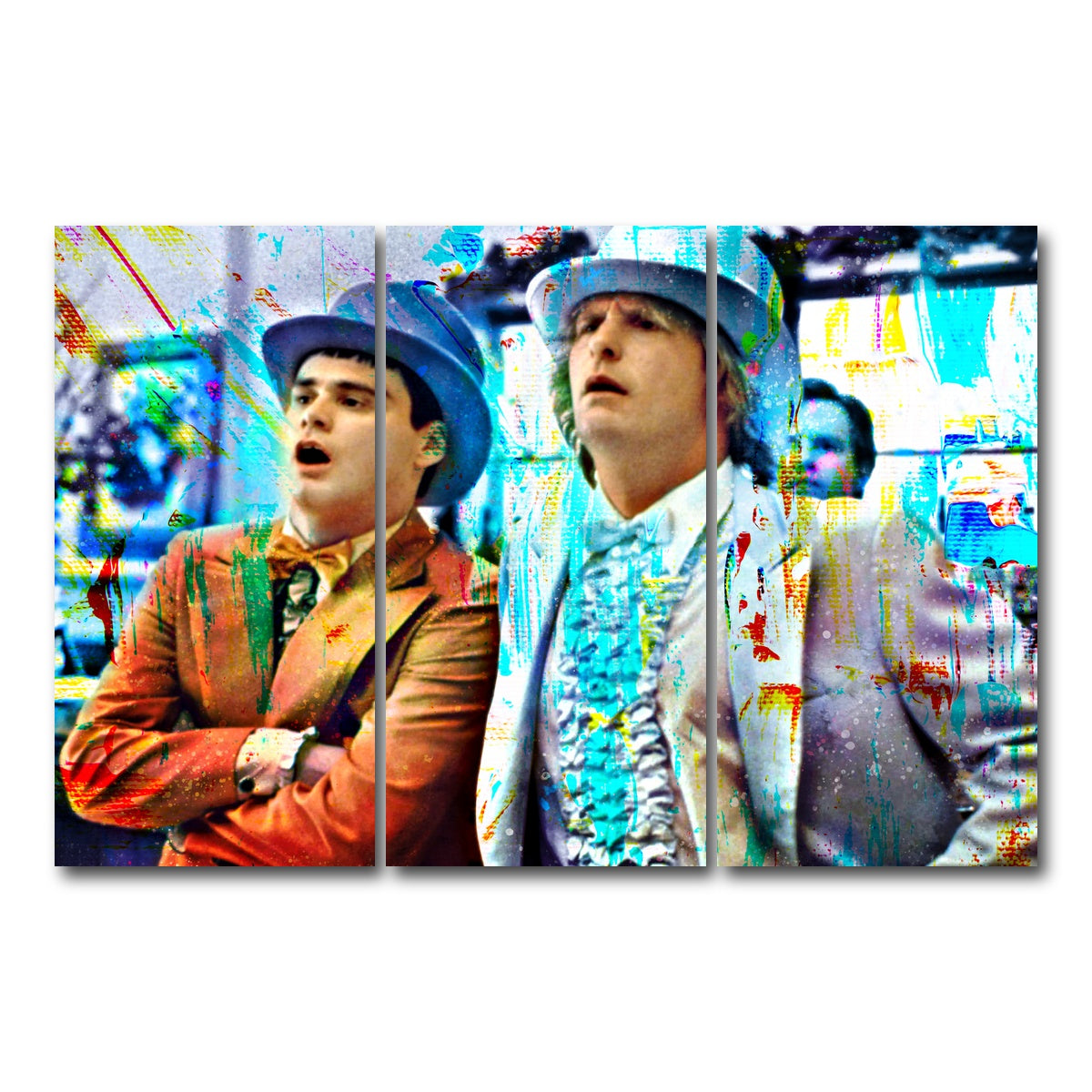 AUTO-MOCKUP WHITE | Dapper Harry & Lloyd | 3 Piece | Gallery Wrap Canvas | group=12x24