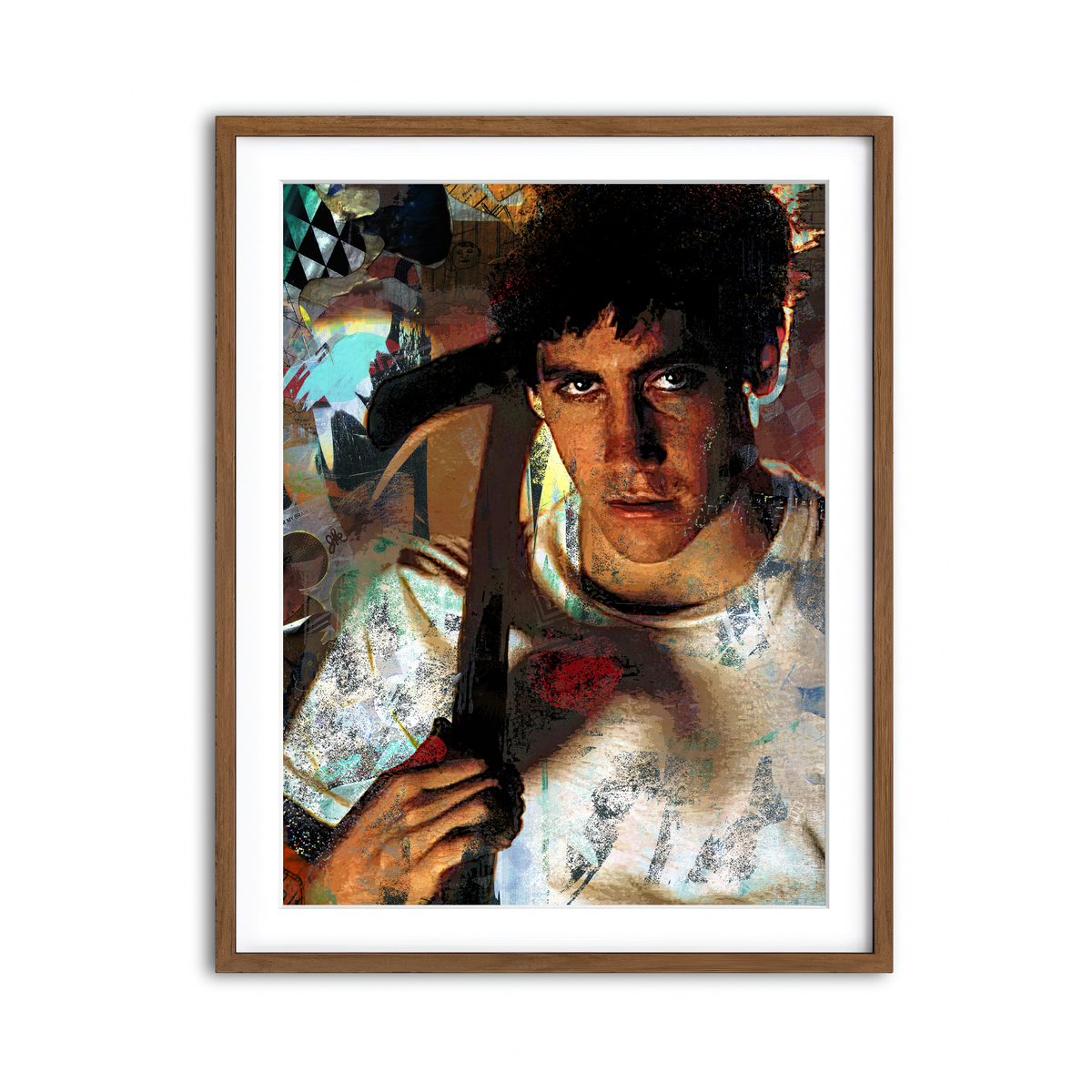 Framed Print 3x4 Walnut