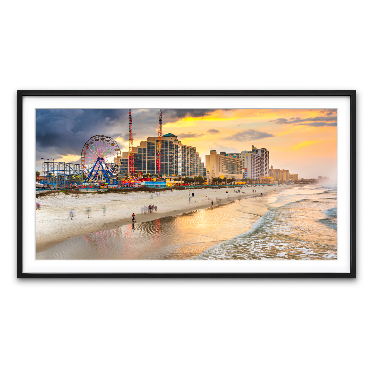 Framed Print 2x1 Black