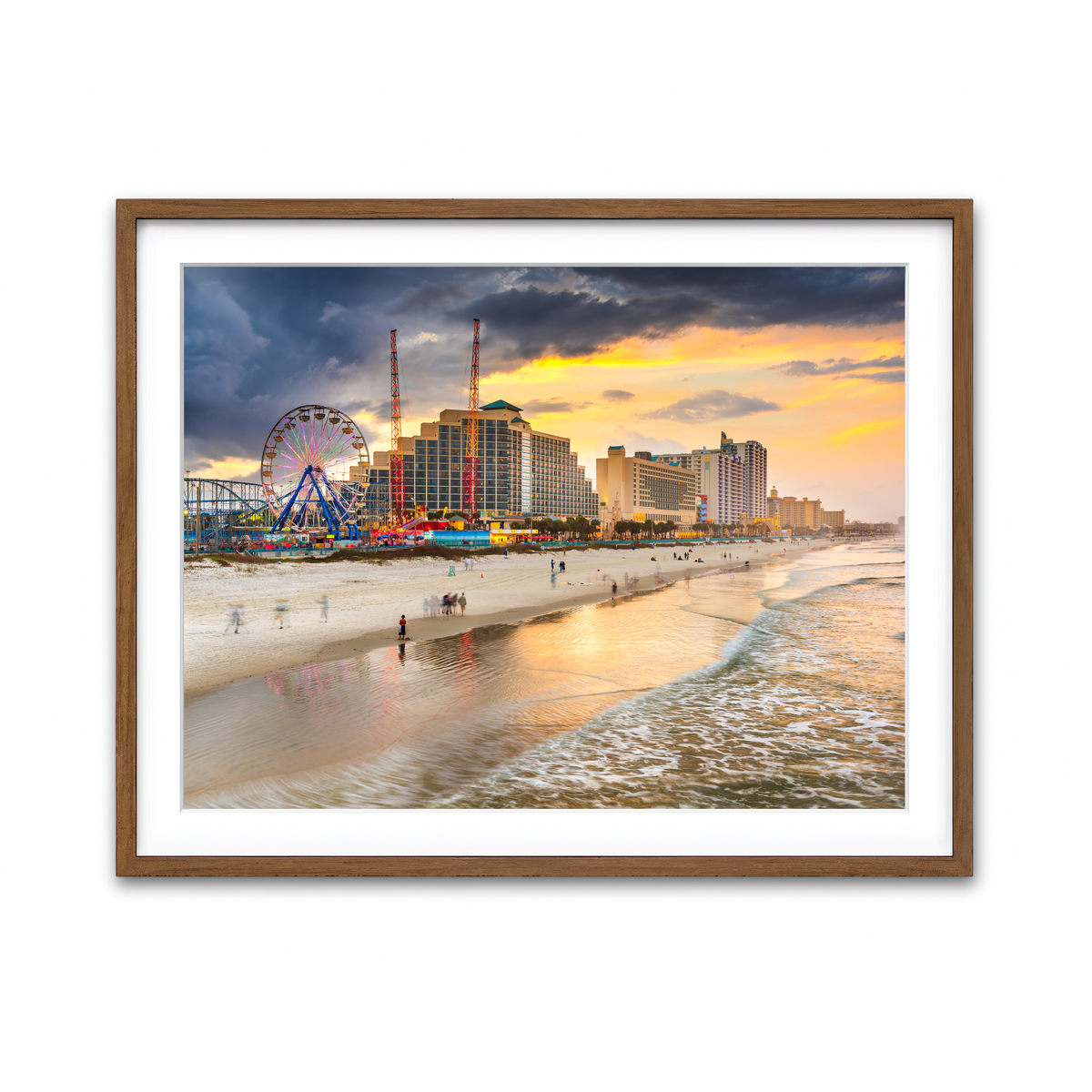 Framed Print 4x3 Walnut