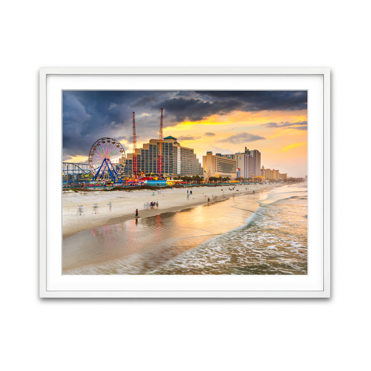 Framed Print 4x3 White