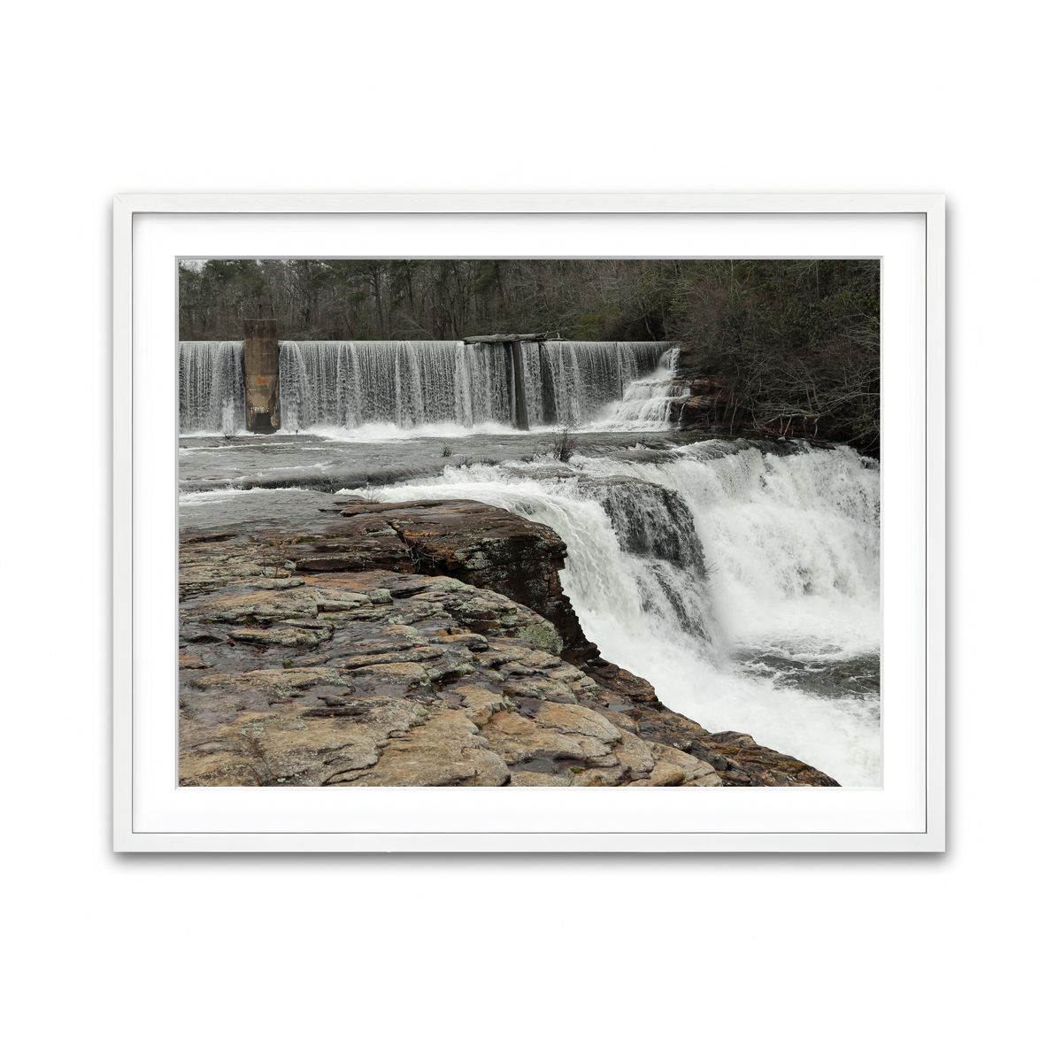 Framed Print 4x3 White