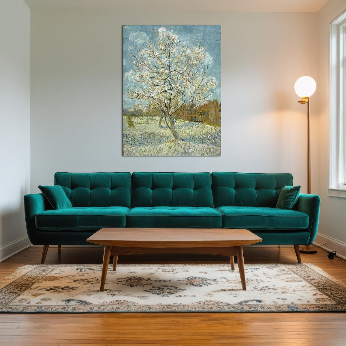 AUTO-MOCKUP ROOM | De roze perzikboom