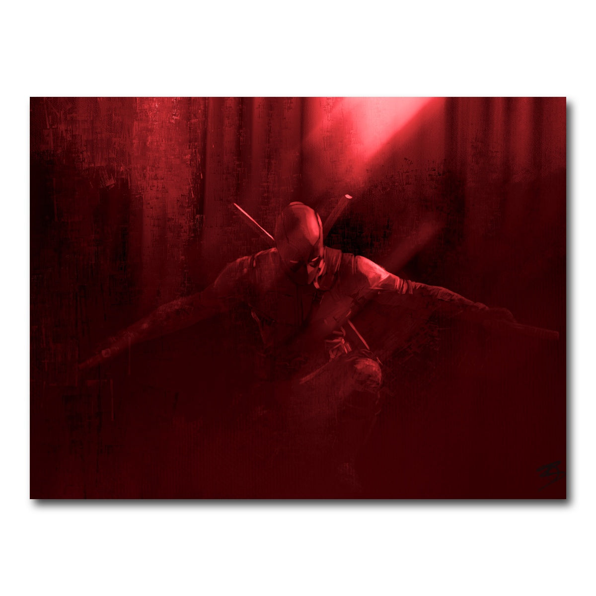 AUTO-MOCKUP WHITE | Dead | 1 Piece | Gallery Wrap Canvas | group=4x3