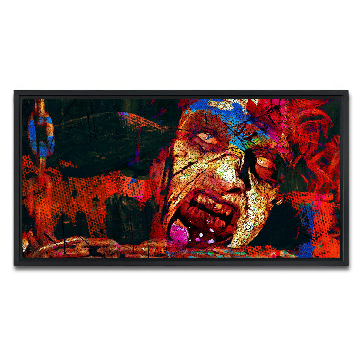 AUTO-MOCKUP WHITE | Deadite Cheryl | 1 Piece | Black Framed Canvas | group=2x1