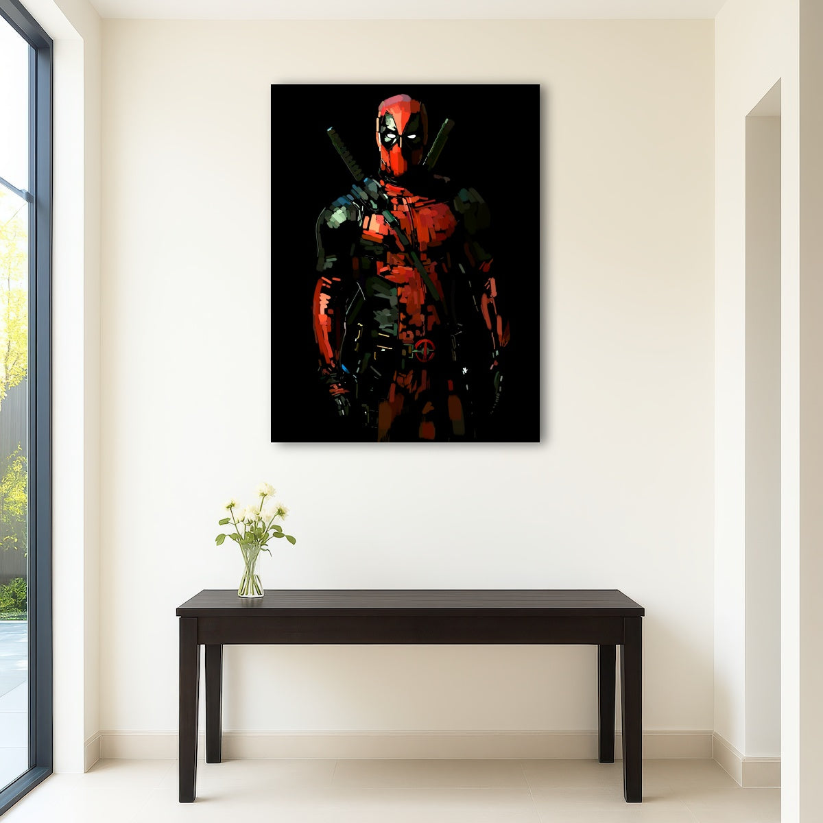 AUTO-MOCKUP ROOM | Deadpool on Black