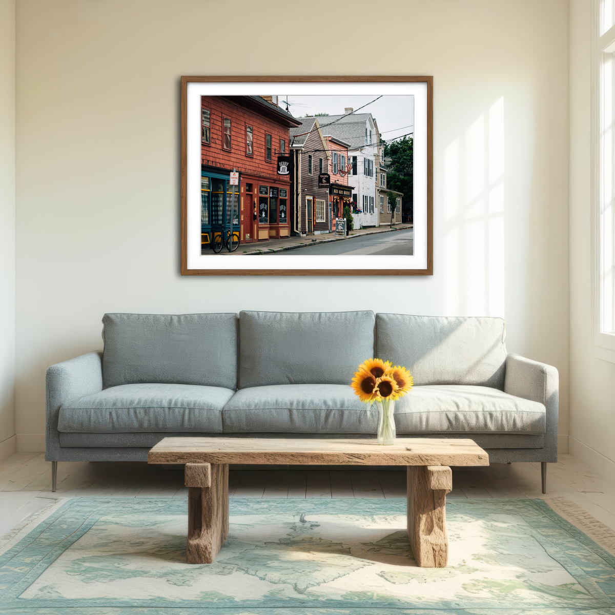 AUTO-MOCKUP ROOM | Derby Street - Salem Wall Art