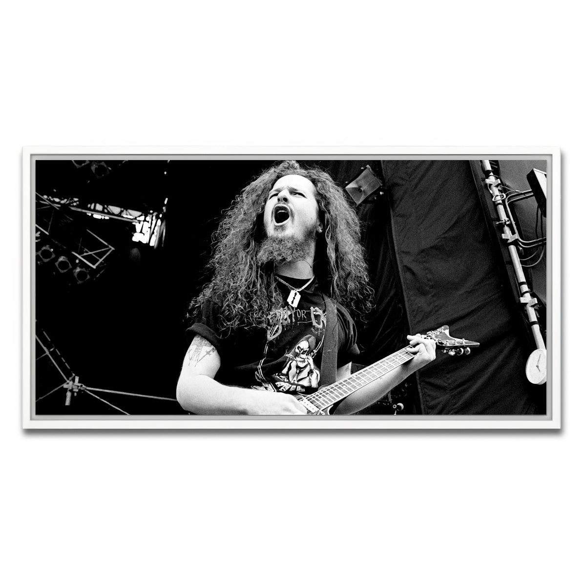 AUTO-MOCKUP WHITE | Dimebag | 1 Piece | White Framed Canvas | group=2x1