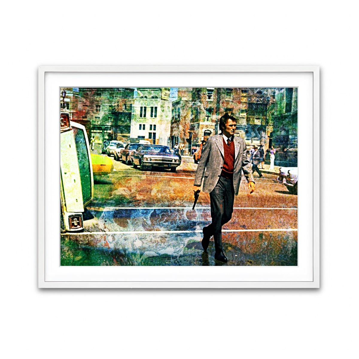 Framed Print 4x3 White