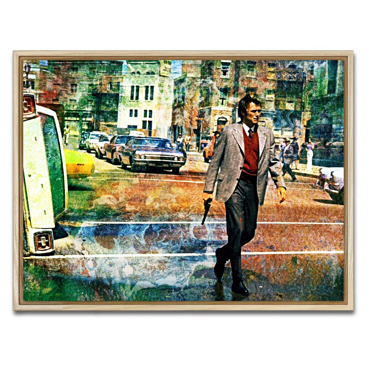 AUTO-MOCKUP WHITE | Dirty Harry | 1 Piece | Natural Framed Canvas | group=4x3