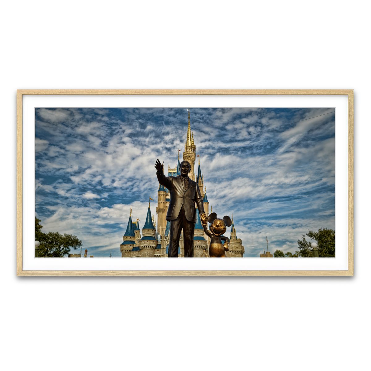 Framed Print 2x1 Natural