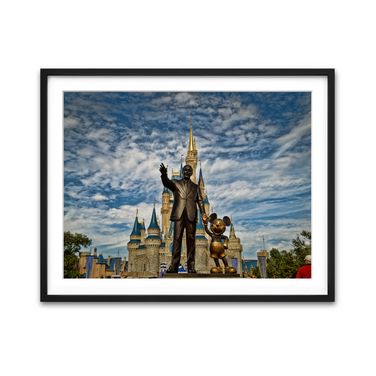 Framed Print 4x3 Black