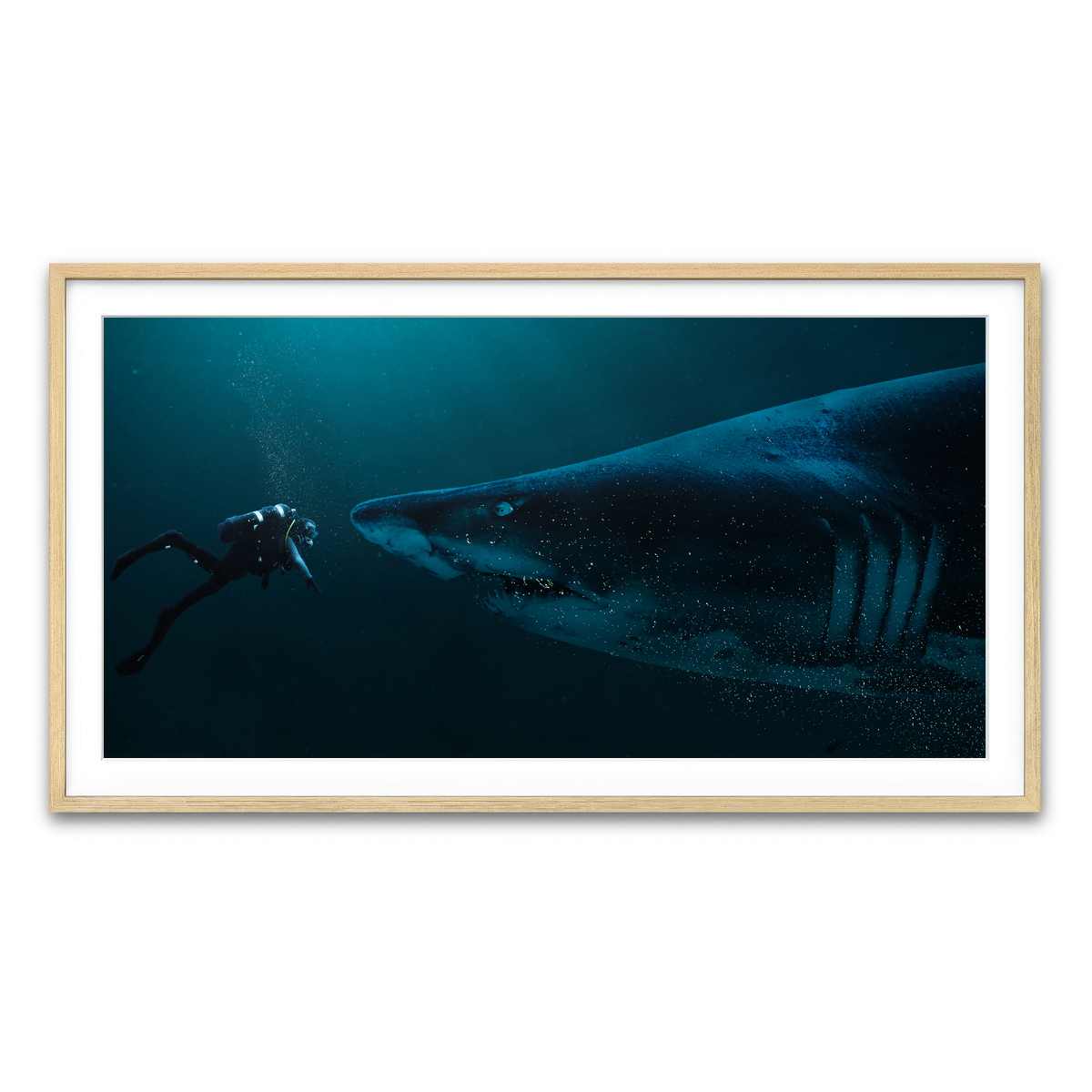 Framed Print 2x1 Natural