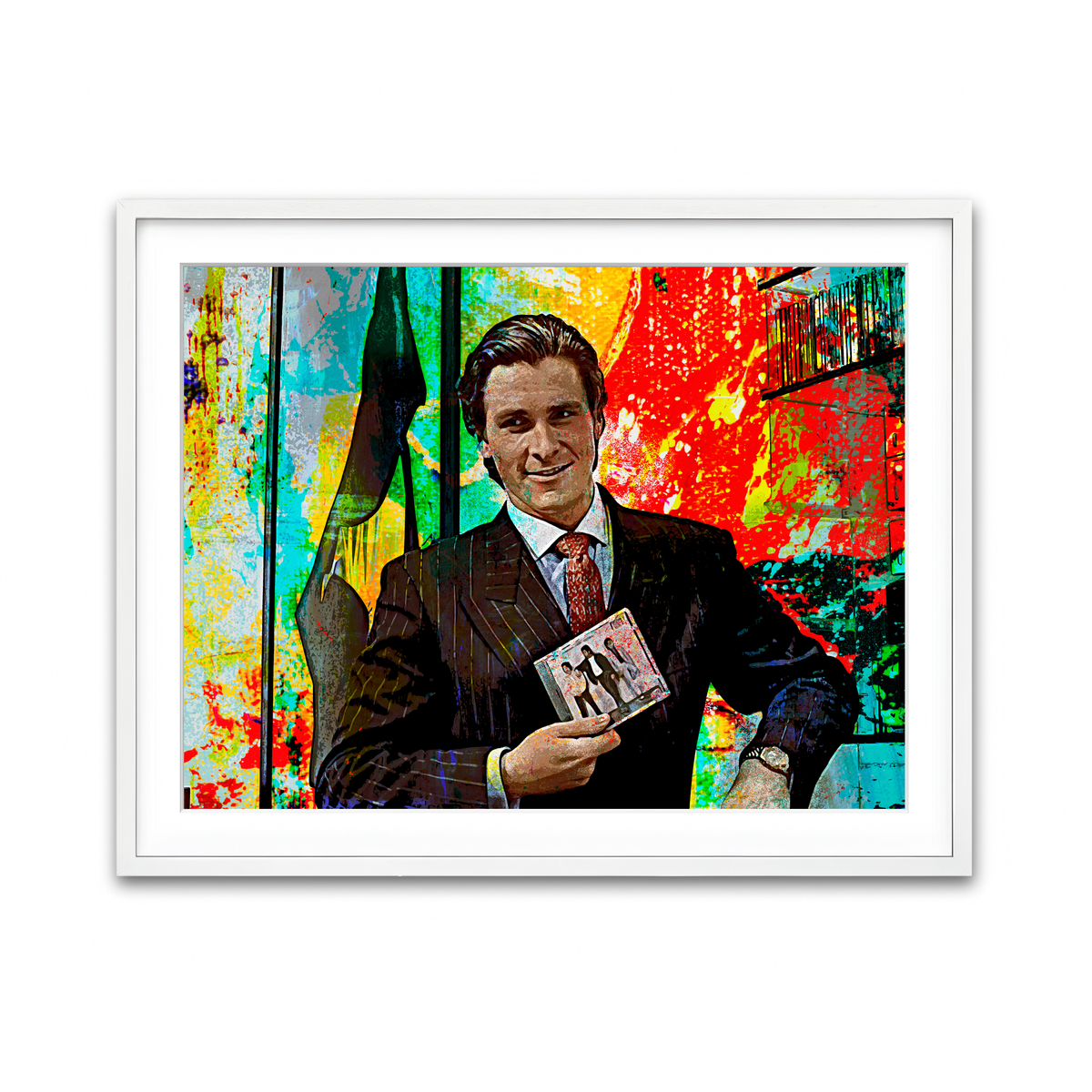 Framed Print 4x3 White