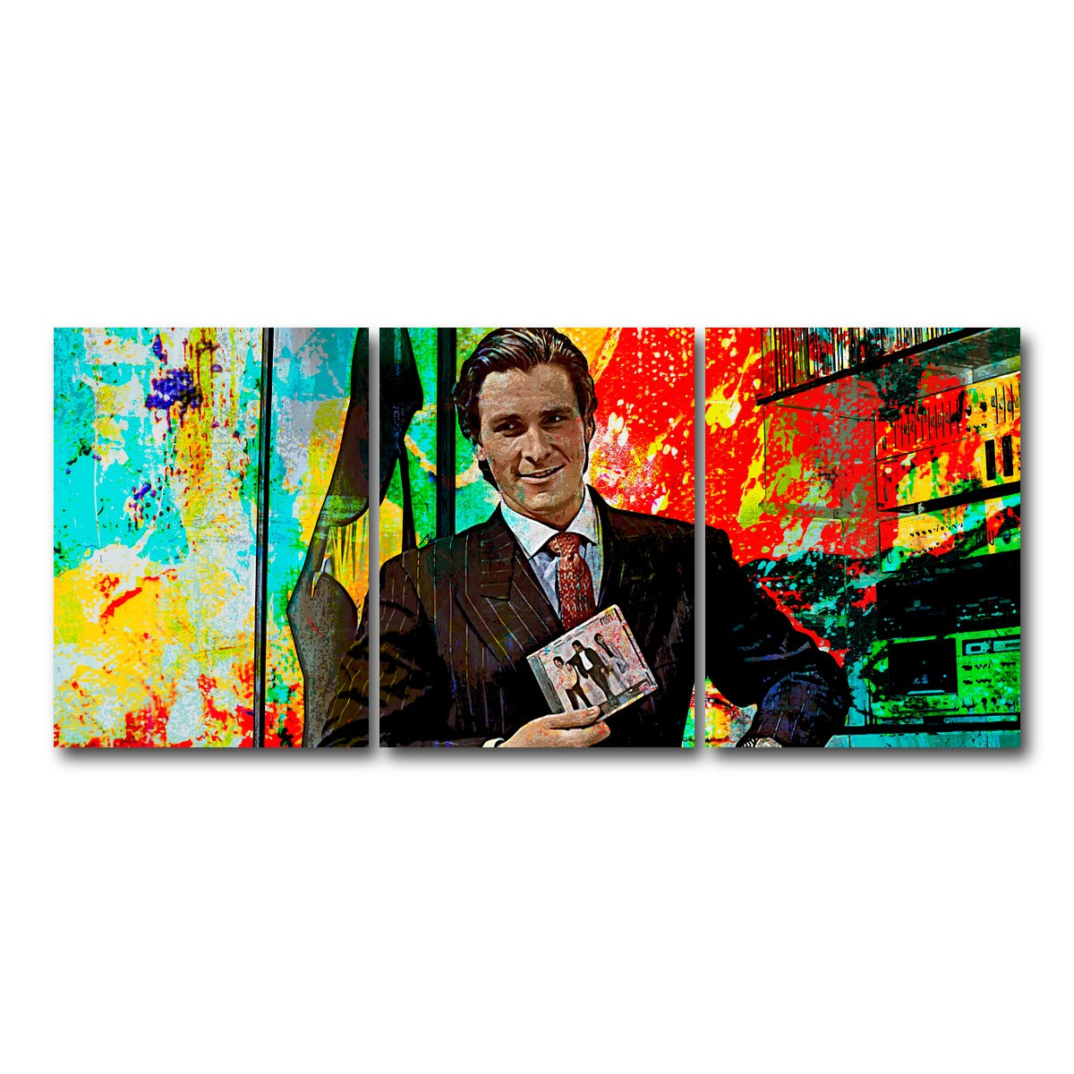AUTO-MOCKUP WHITE | Do You Like Huey Lewis and the News | 3 Piece | Gallery Wrap Canvas | group=18x24