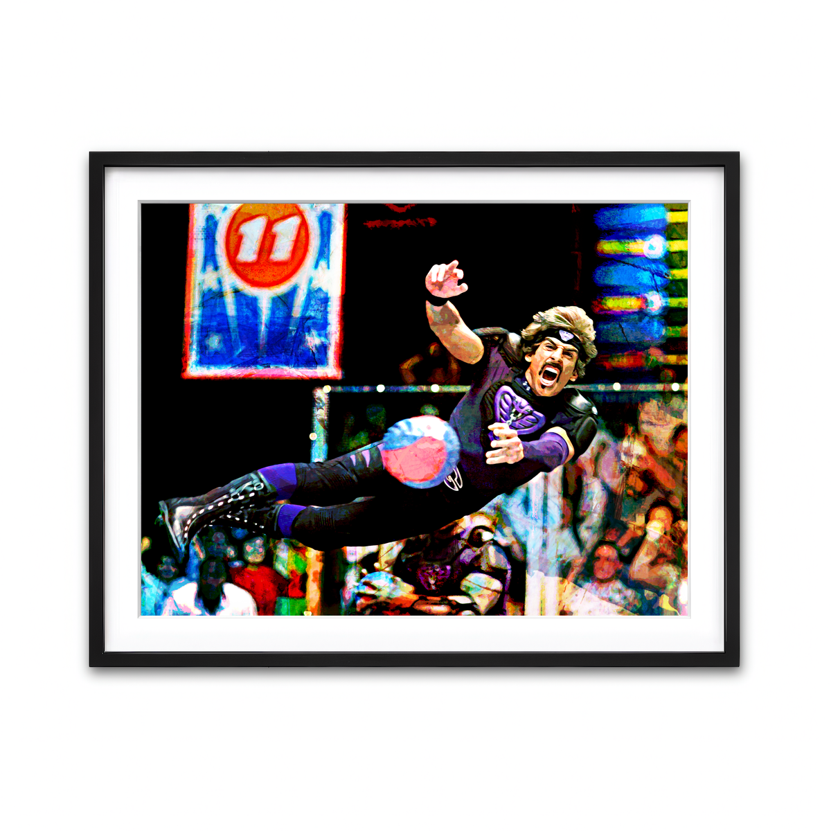 Framed Print 4x3 Black