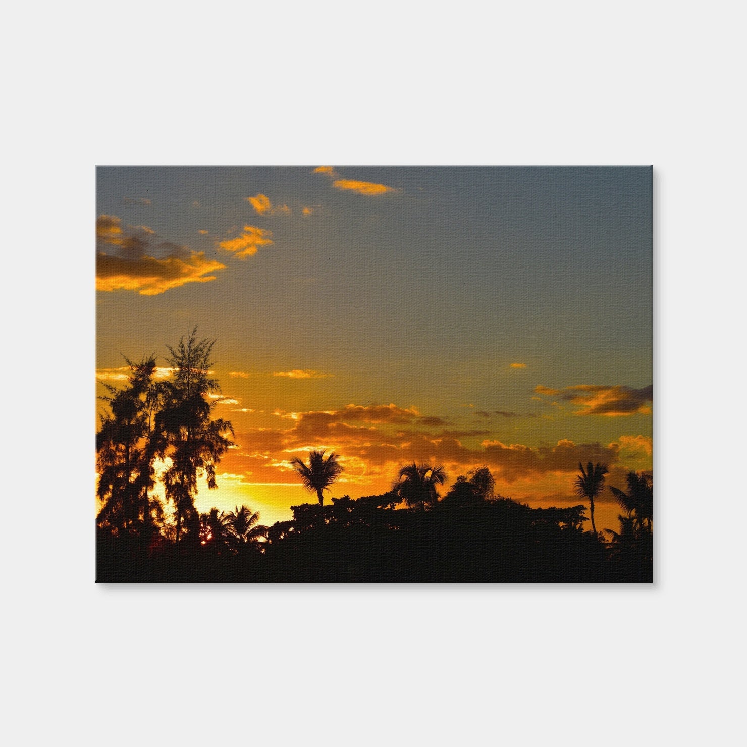 AUTO-MOCKUP WHITE | Dominican Sunset 3 | 1 Piece | Gallery Wrap Canvas | group=4x3