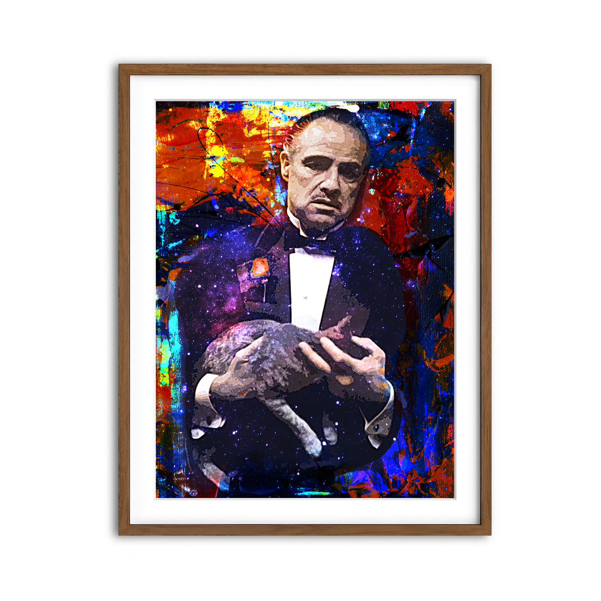 Framed Print 3x4 Walnut