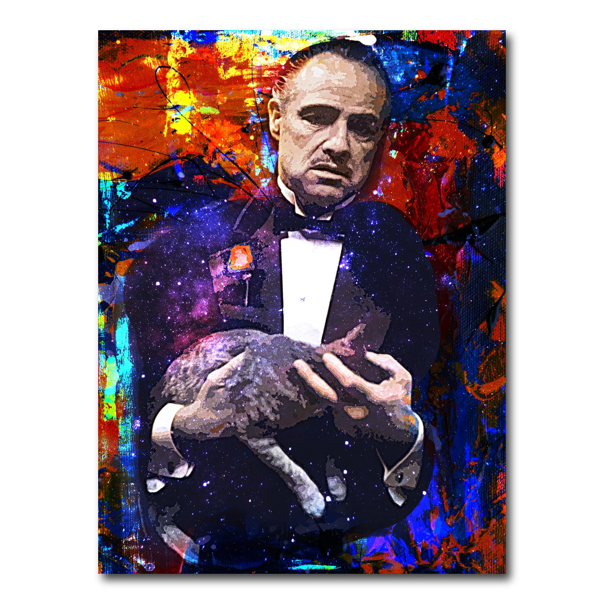 AUTO-MOCKUP WHITE | Don Corleone | 1 Piece | Gallery Wrap Canvas | group=3x4