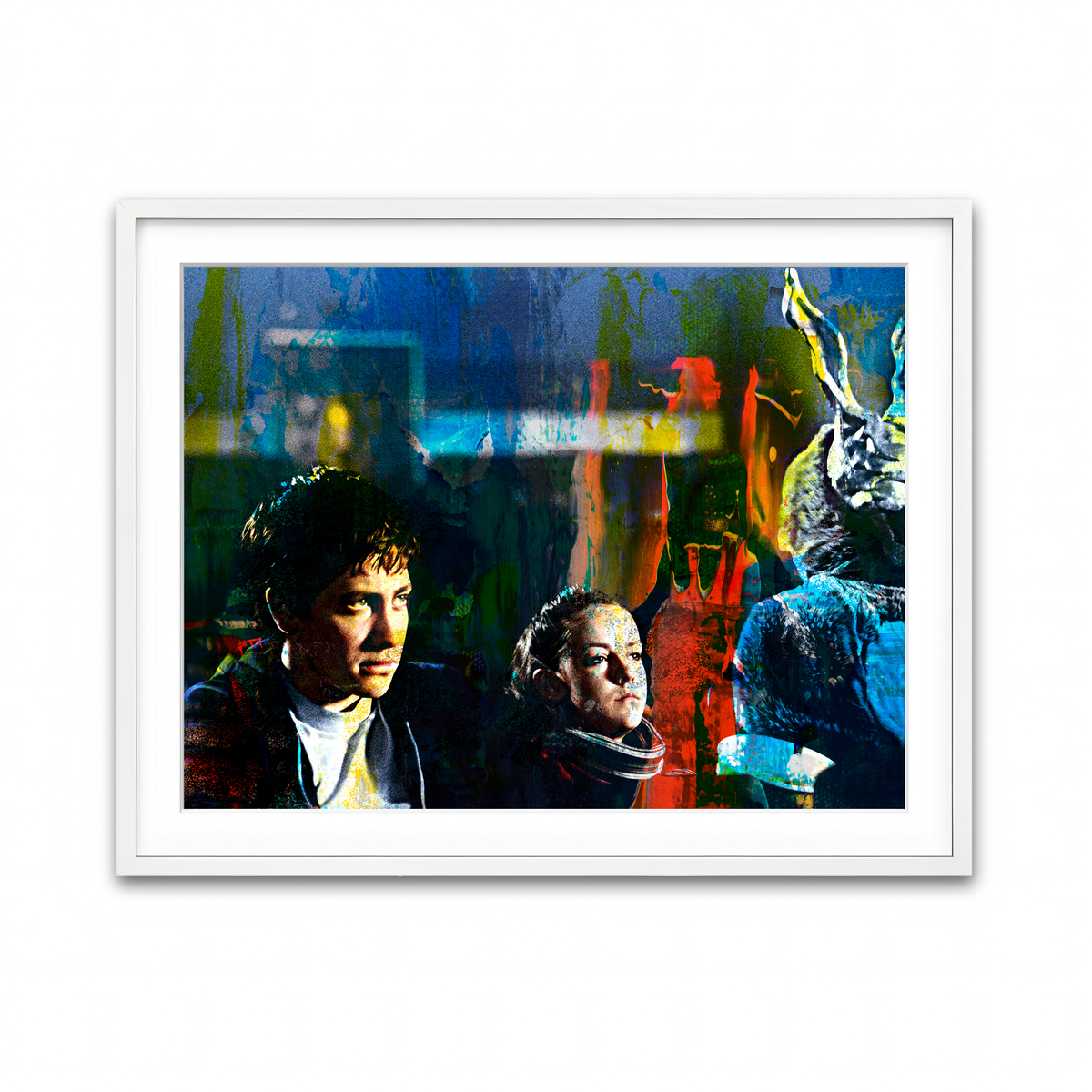 Framed Print 4x3 White
