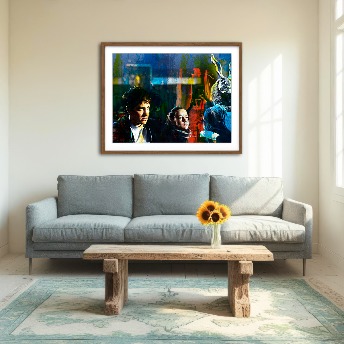 AUTO-MOCKUP ROOM | Donnie Darko Wall Art