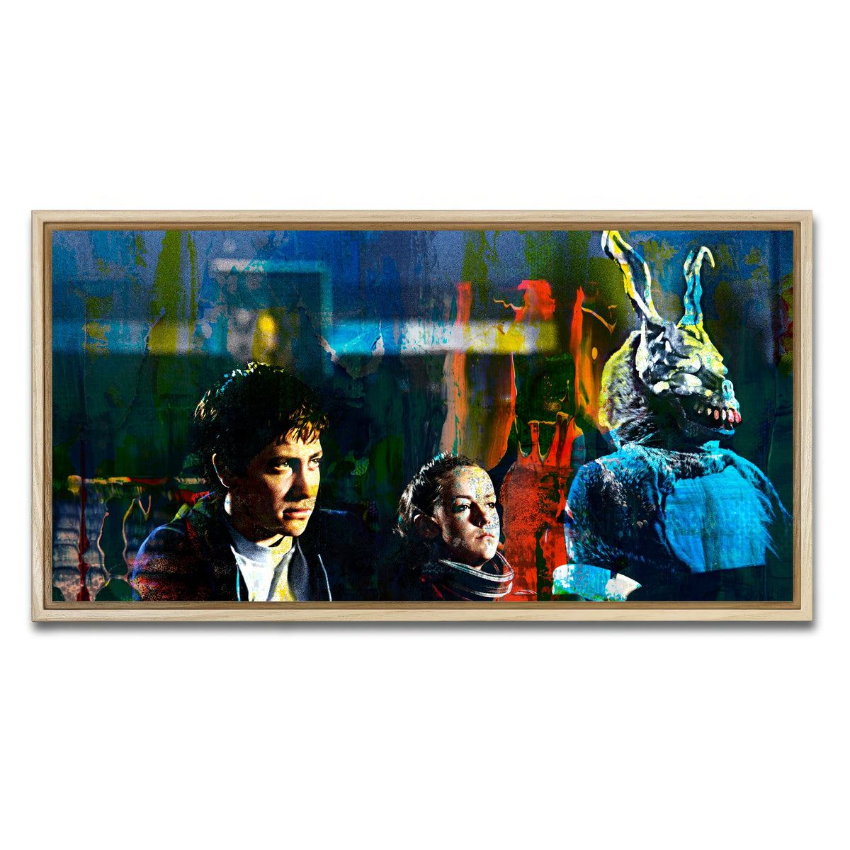 AUTO-MOCKUP WHITE | Donnie Darko | 1 Piece | Natural Framed Canvas | group=2x1