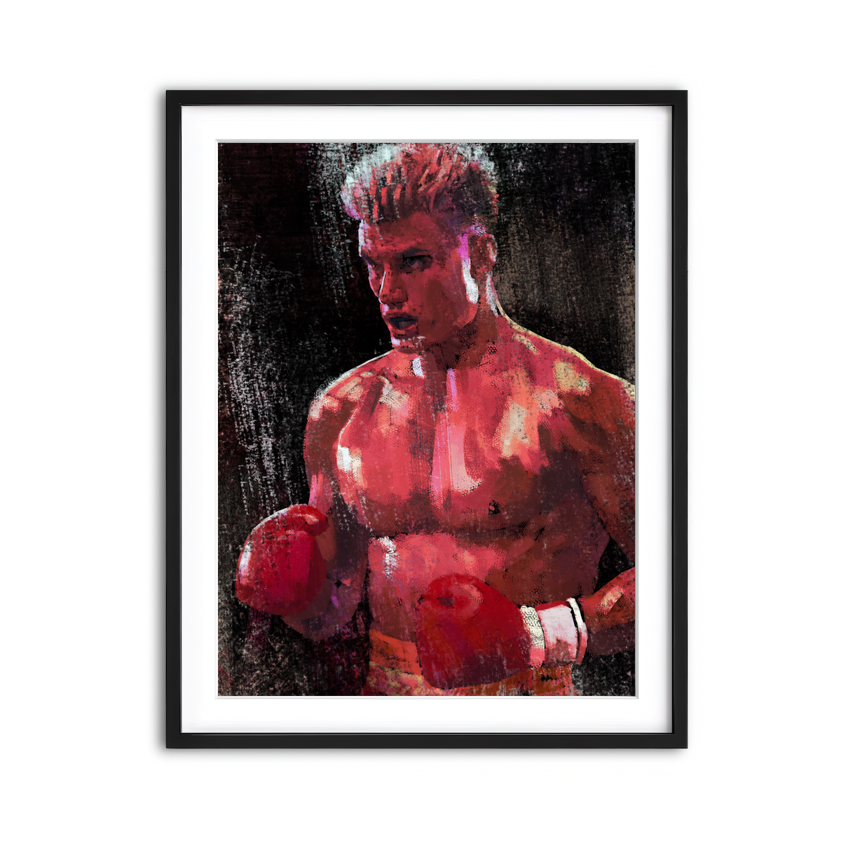 Framed Print 3x4 Black