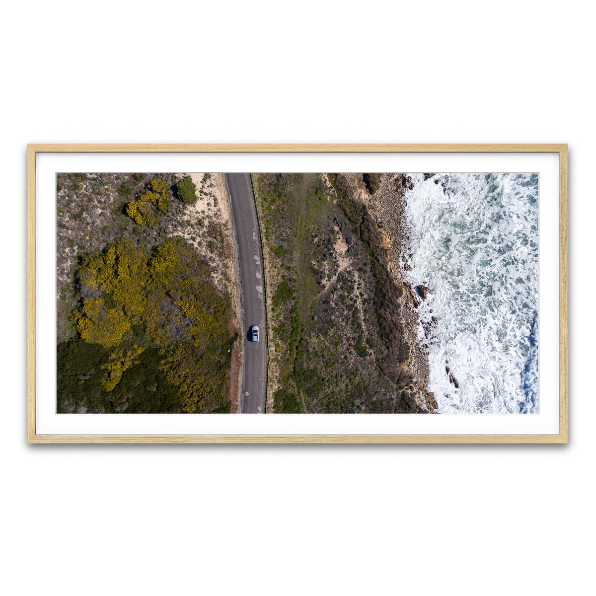 Framed Print 2x1 Natural