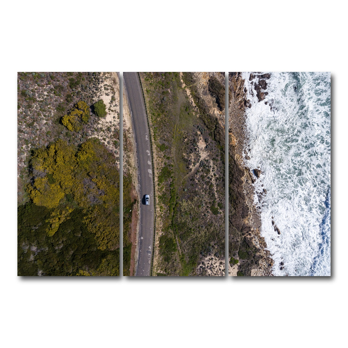 AUTO-MOCKUP WHITE | Drive With A View | 3 Piece | Gallery Wrap Canvas | group=12x24