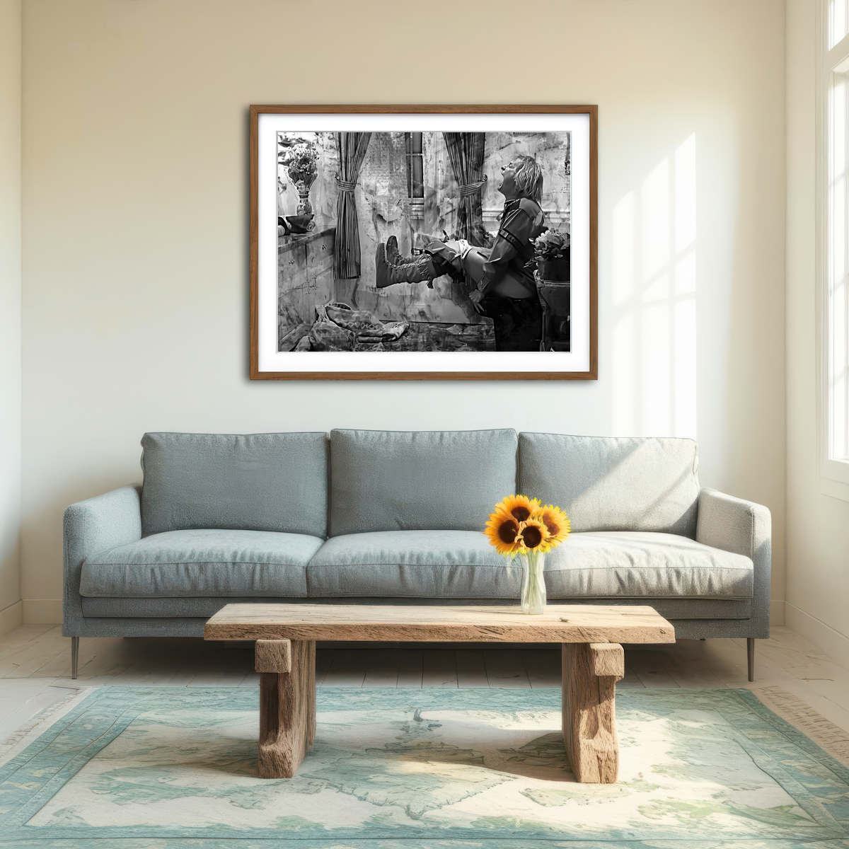 AUTO-MOCKUP ROOM | Dumb & Dumber Bathroom Decor Grayscale