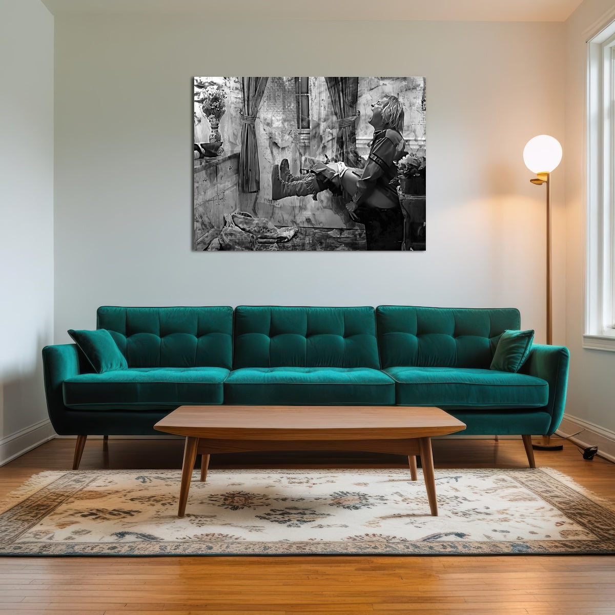 AUTO-MOCKUP ROOM | Dumb & Dumber Bathroom Decor Grayscale