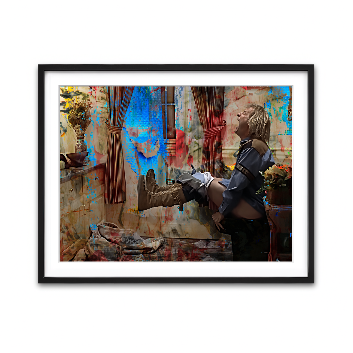 AUTO-MOCKUP WHITE | Dumb & Dumber Bathroom Decor | 1 Piece | Black Framed Print | group=4x3