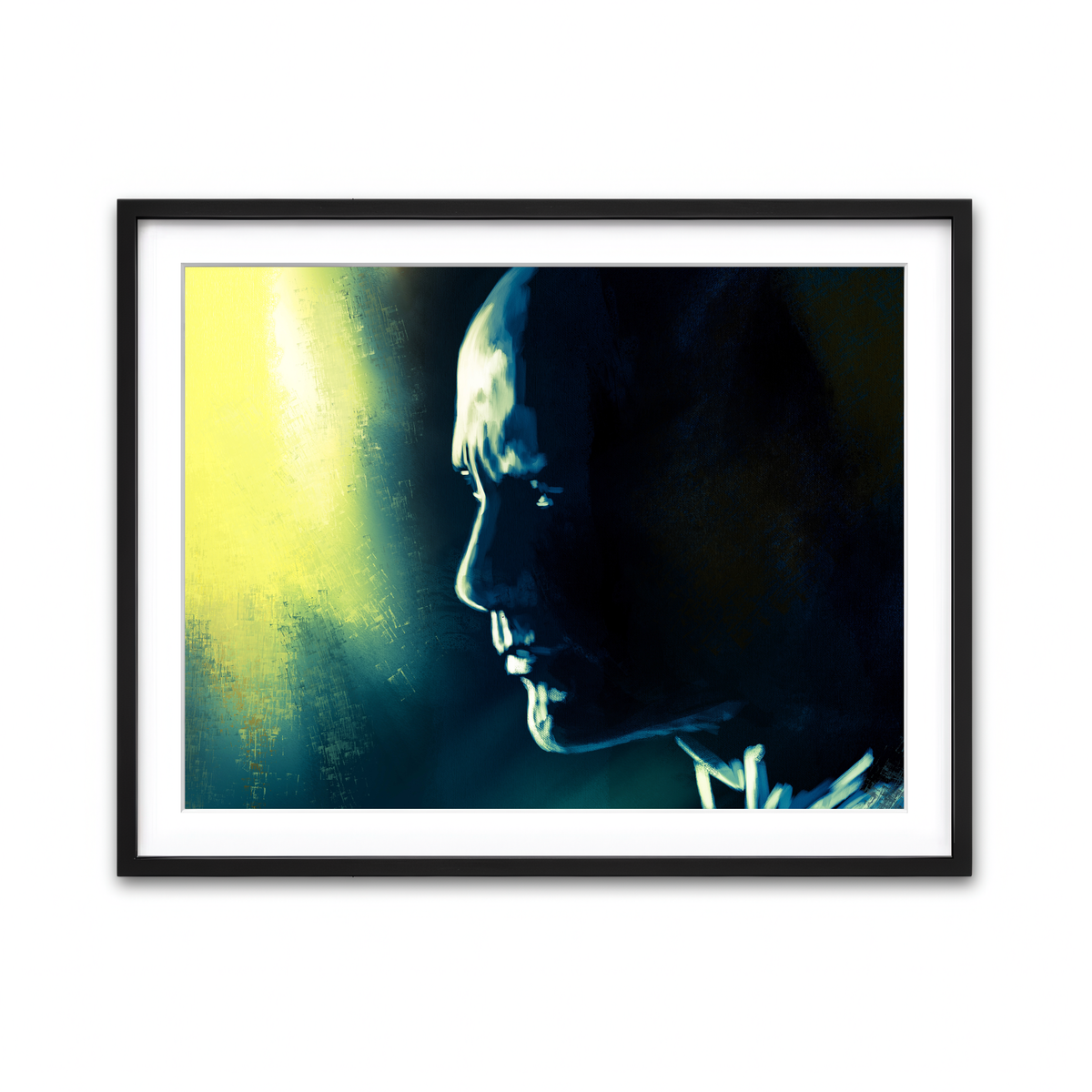 Framed Print 4x3 Black