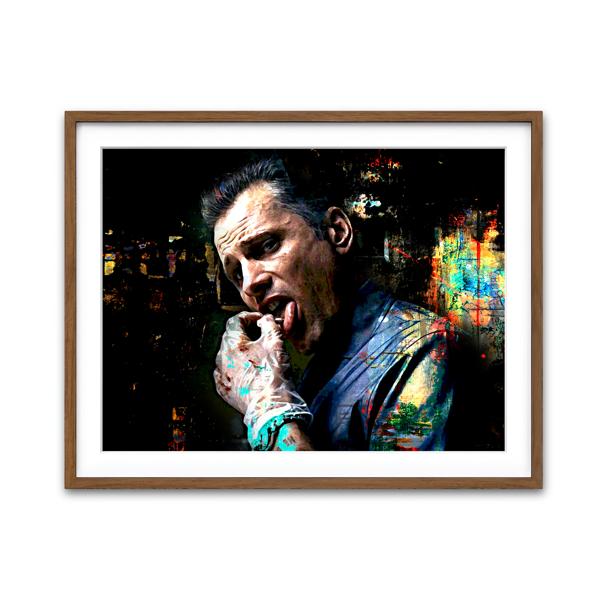 Framed Print 4x3 Walnut