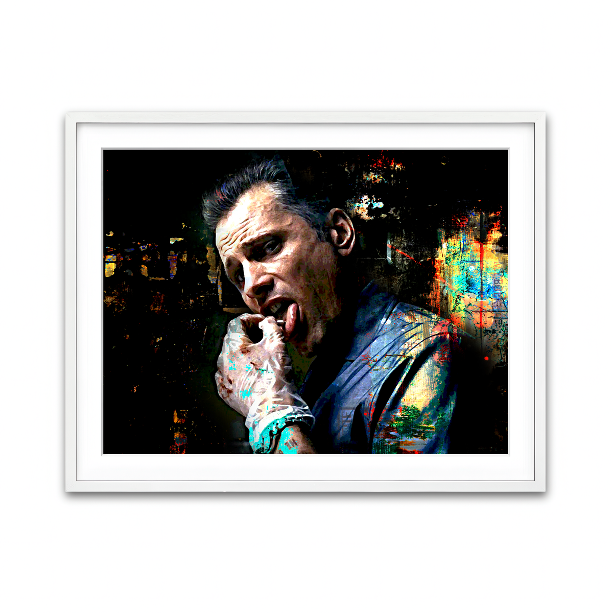 Framed Print 4x3 White