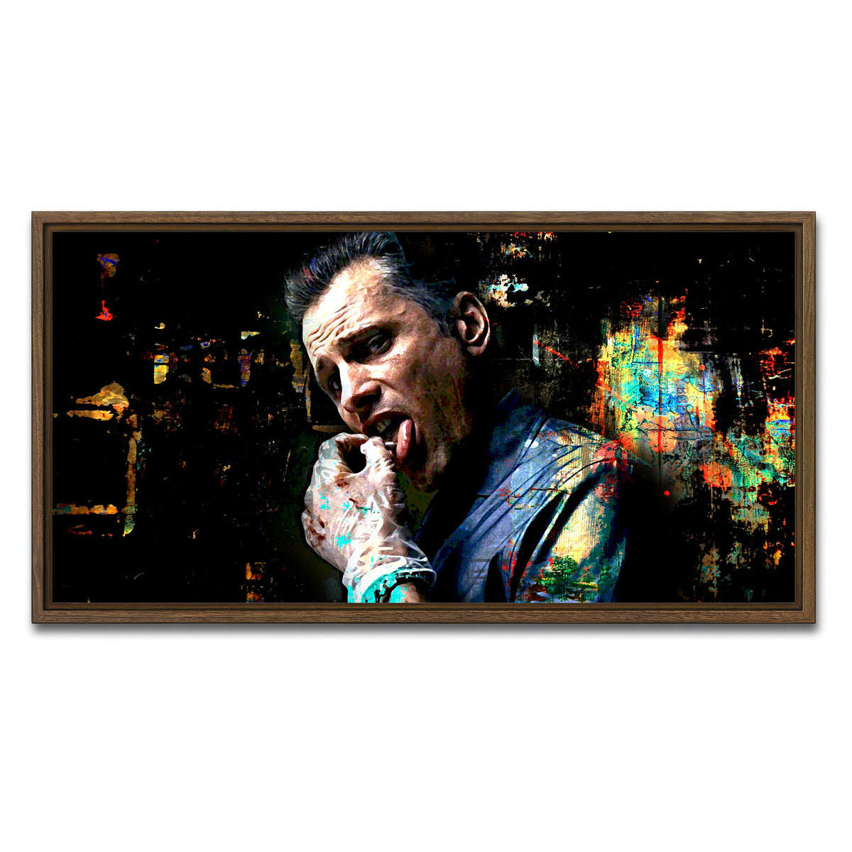 AUTO-MOCKUP WHITE | Eastern Promises Butcher | 1 Piece | Walnut Framed Canvas | group=2x1