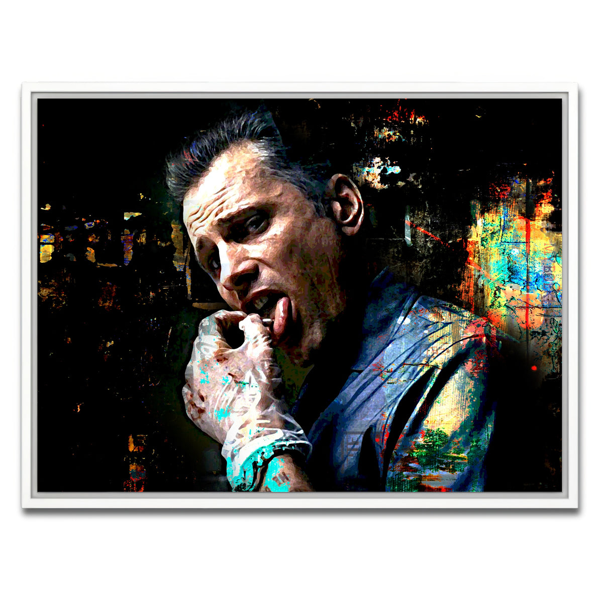 AUTO-MOCKUP WHITE | Eastern Promises Butcher | 1 Piece | White Framed Canvas | group=4x3