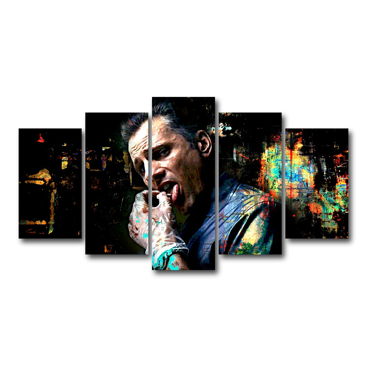 AUTO-MOCKUP WHITE | Eastern Promises Butcher | 5 Piece | Gallery Wrap Canvas | group=5_normal