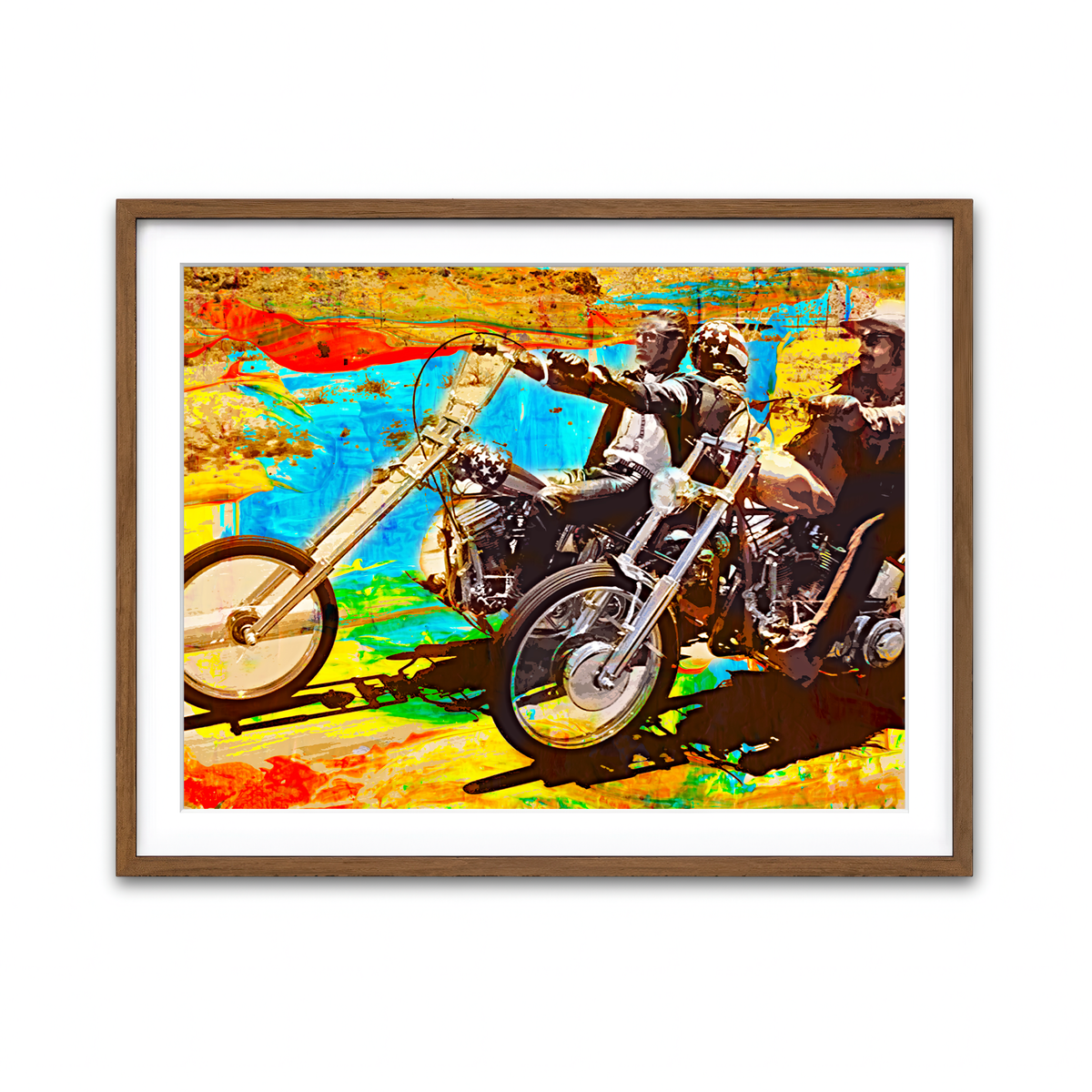 Framed Print 4x3 Walnut