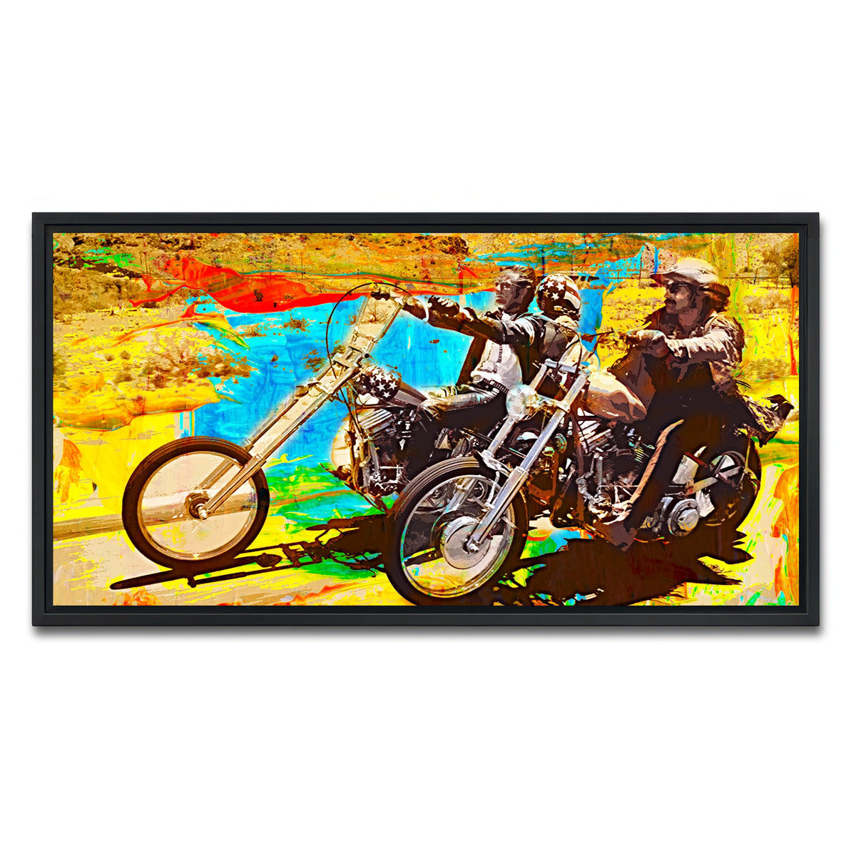 AUTO-MOCKUP WHITE | Easy Rider | 1 Piece | Black Framed Canvas | group=2x1