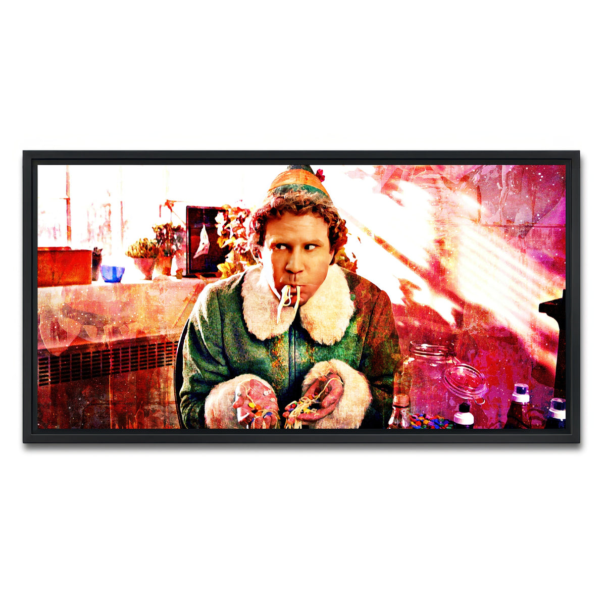AUTO-MOCKUP WHITE | Elf | 1 Piece | Black Framed Canvas | group=2x1
