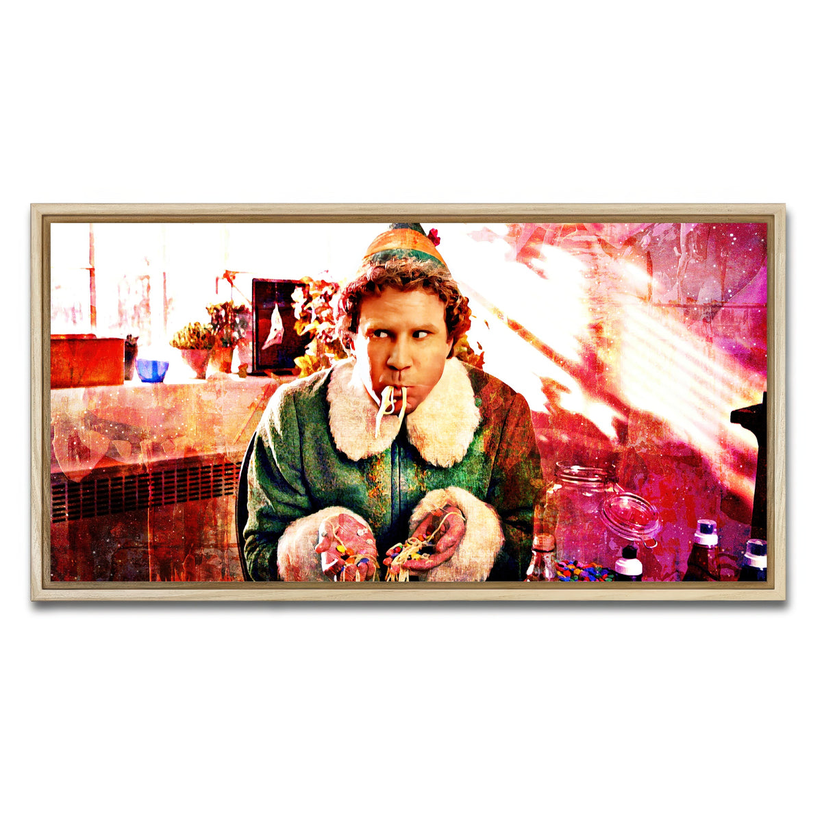 AUTO-MOCKUP WHITE | Elf | 1 Piece | Natural Framed Canvas | group=2x1