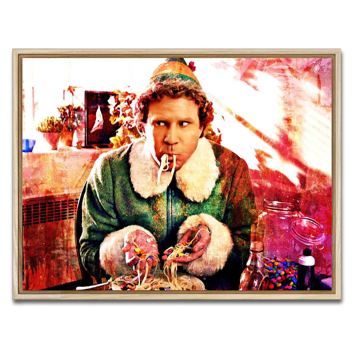 AUTO-MOCKUP WHITE | Elf | 1 Piece | Natural Framed Canvas | group=4x3