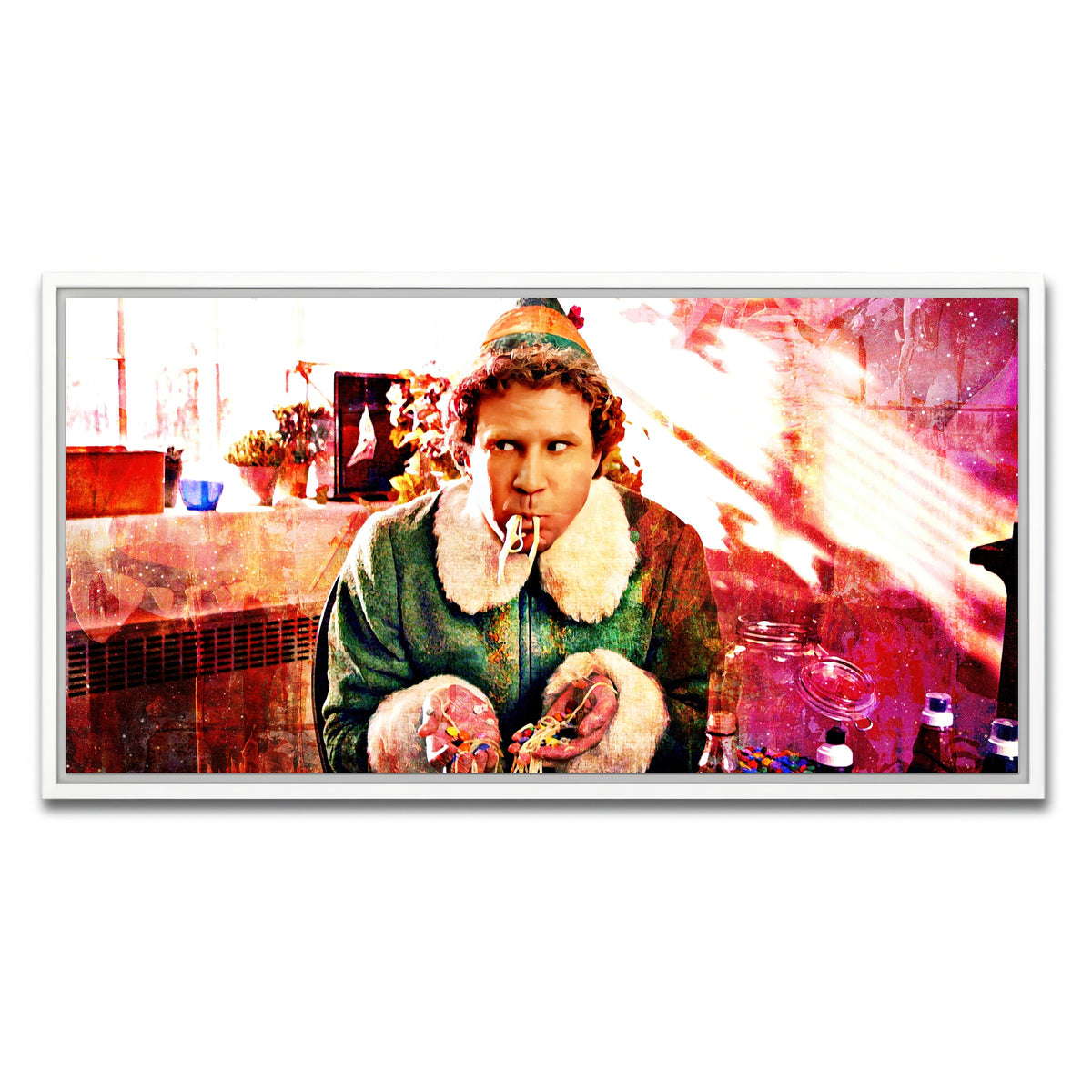 AUTO-MOCKUP WHITE | Elf | 1 Piece | White Framed Canvas | group=2x1