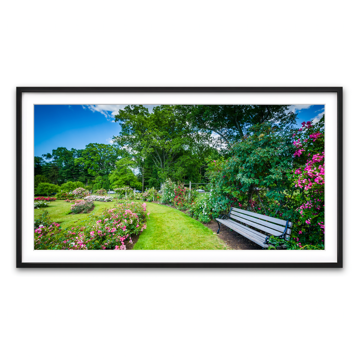 Framed Print 2x1 Black